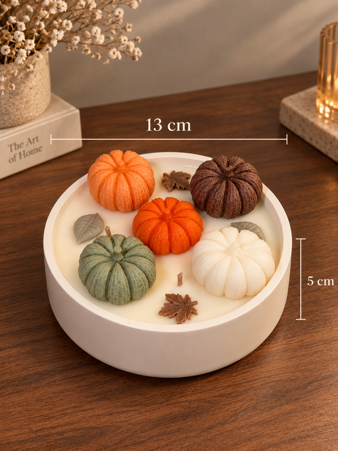 Pumpkin Bowl Candle
