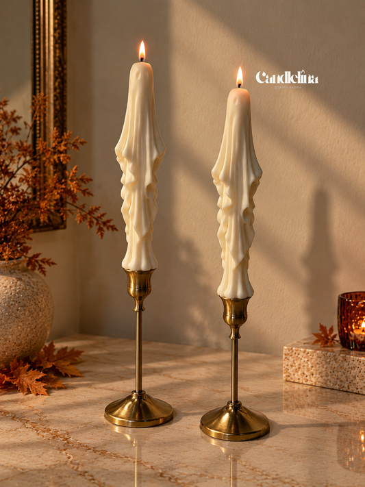 Ghost Candlesticks (2 PC)