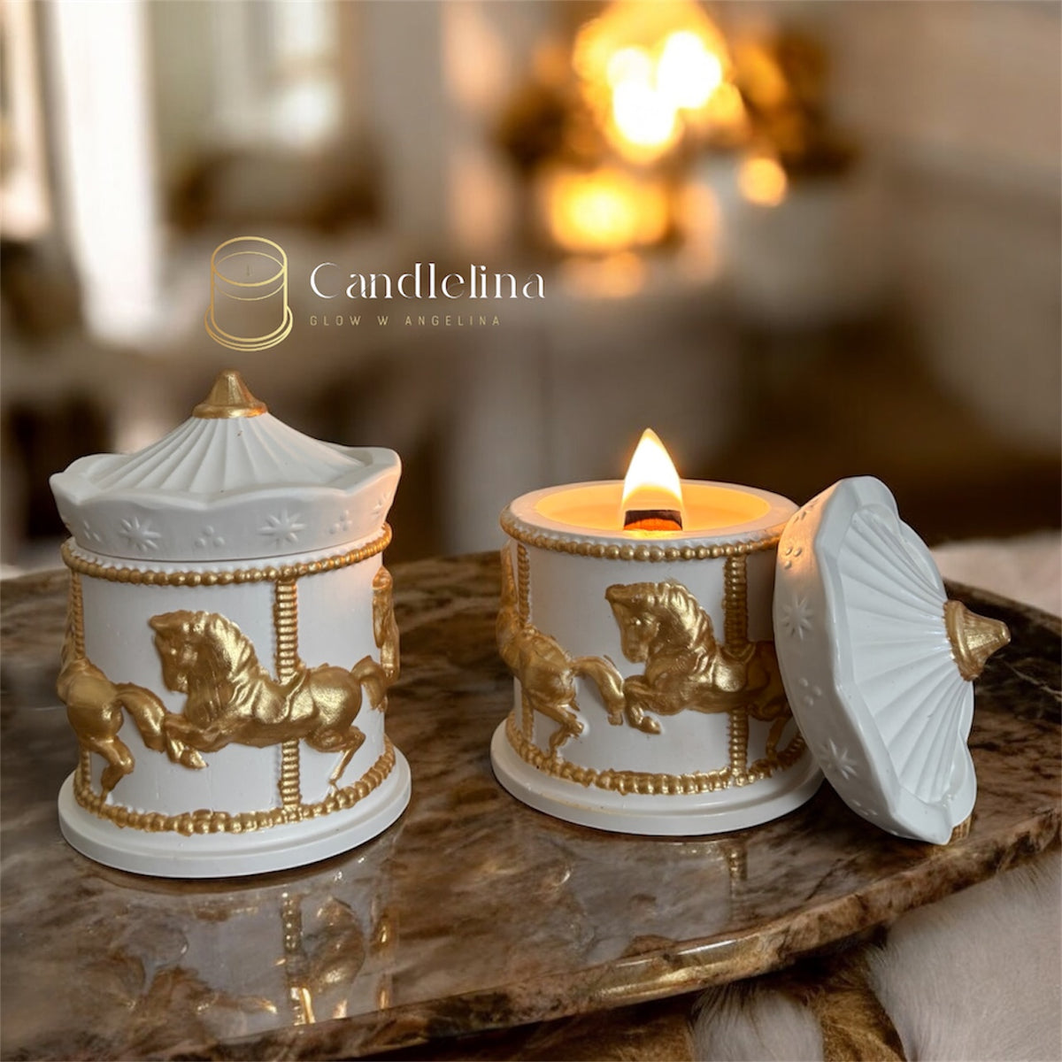 Carousel Candle