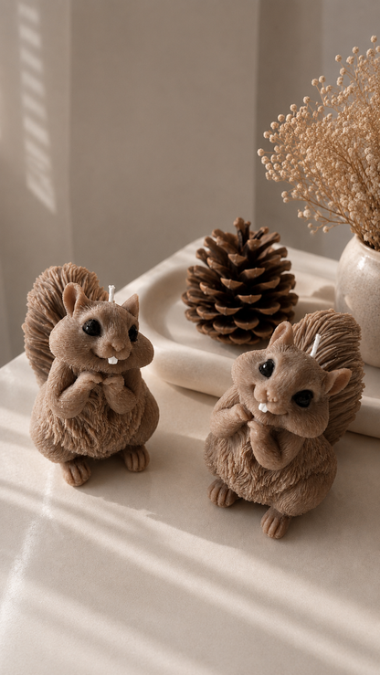 Squirrel Candle (1 PC)