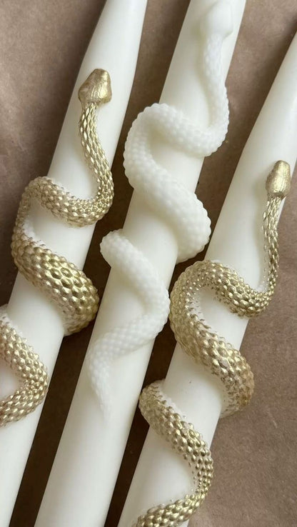 Snake Candlestick (2 pcs)
