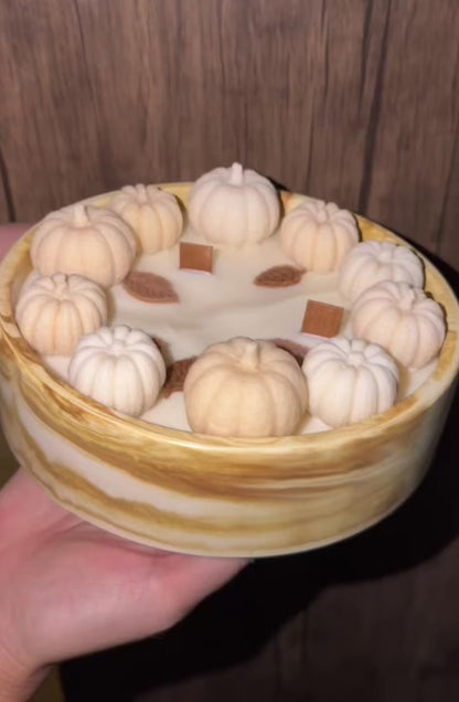 Pumpkin Candle Tray